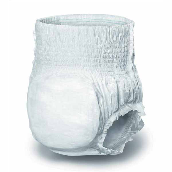 Medline Protection Plus Classic Protective Underwear, White, X-Large (MSC23600H)