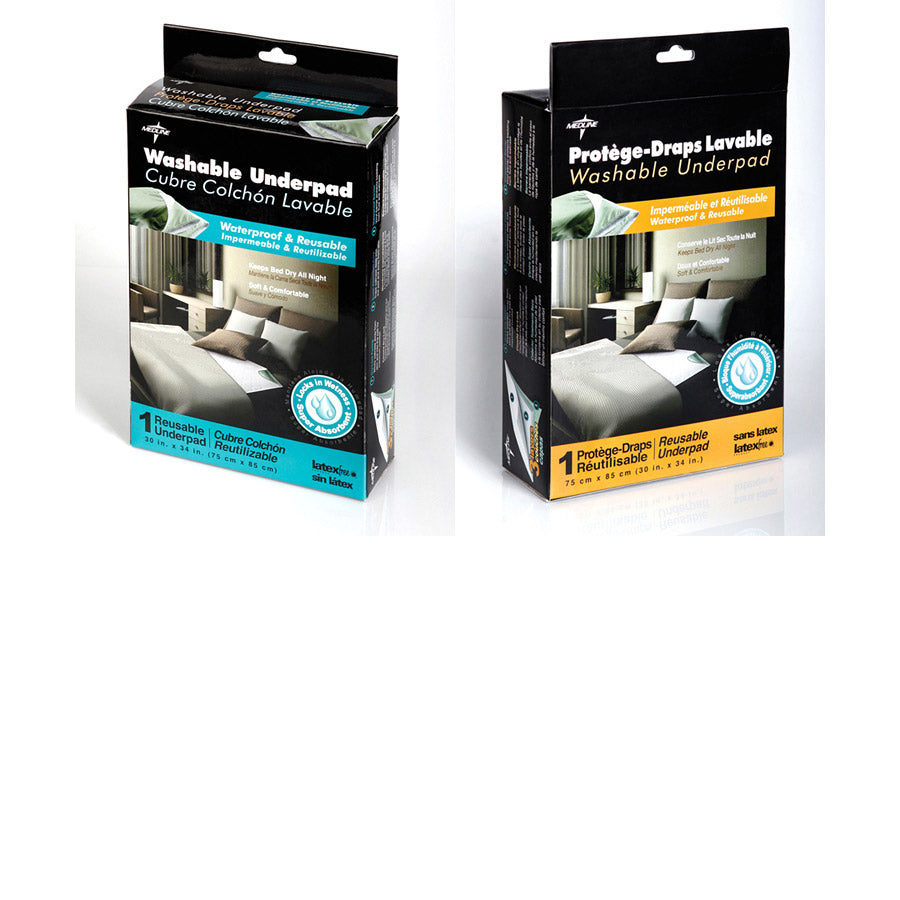 Underpad 30 X 34 Twill Face 6Ea-Cs