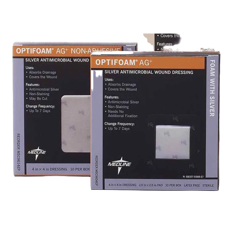 Medline Optifoam Antimicrobial Adhesive Dressings