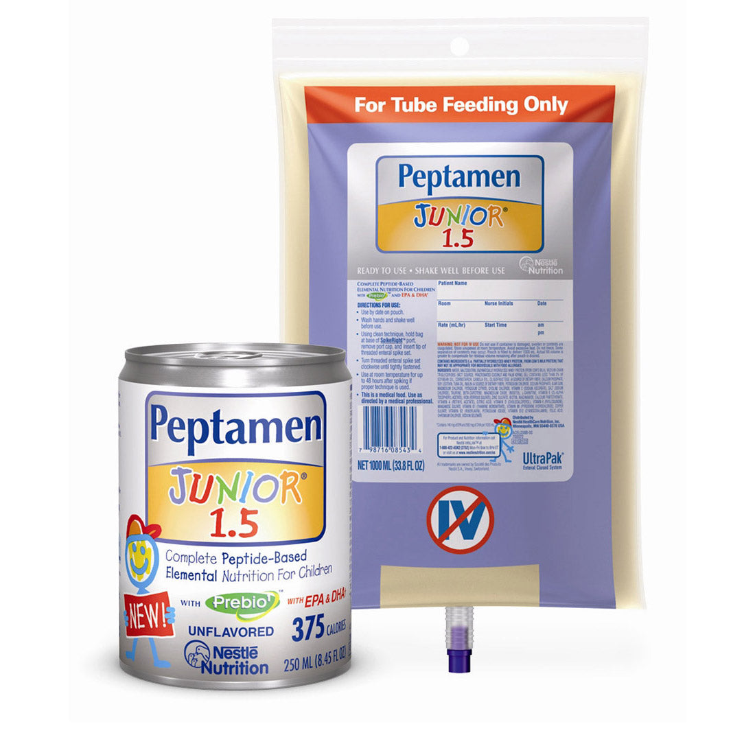 Peptamen Jr Ultrapak 1000Ml Spikeright