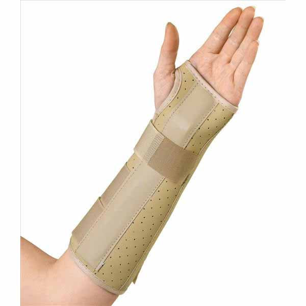 Medline Vinyl Wrist and Forearm Splints, Large (ORT18100LS)