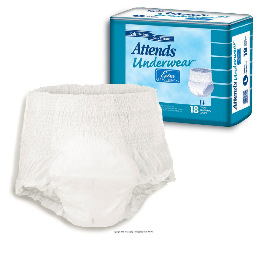 Attends Breathable Briefs Extra Absorbent