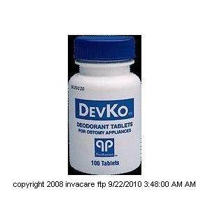 DevKo™ Ostomy Pouch Deodorant Tablets