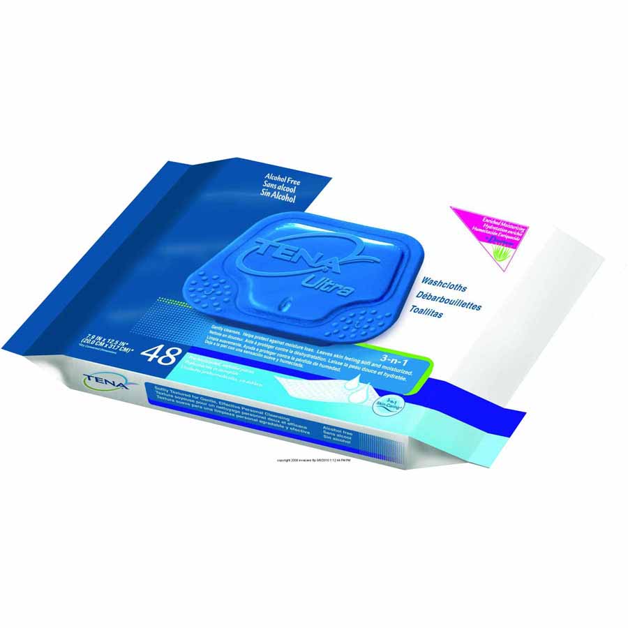 TENA® Washcloths