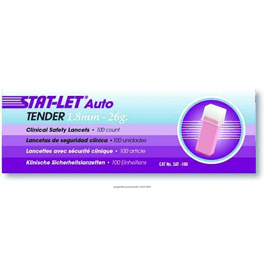 STAT-Let® Auto Clinical Safety Lancets