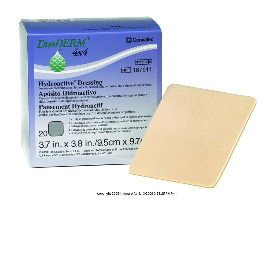 DuoDERM® CGF® Control Gel Formula Dressing