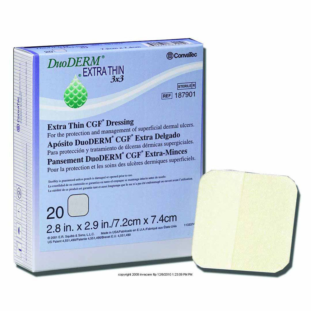 duoderm dressing DuoDERM Extra Thin CGF Dressing