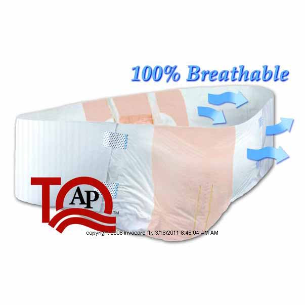 Tranquility AIR-Plus Bariatric Disposable Briefs at