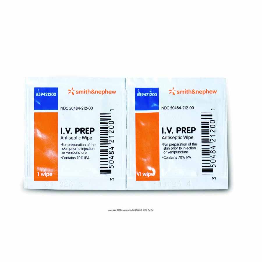 IV Prep Antiseptic Wipes