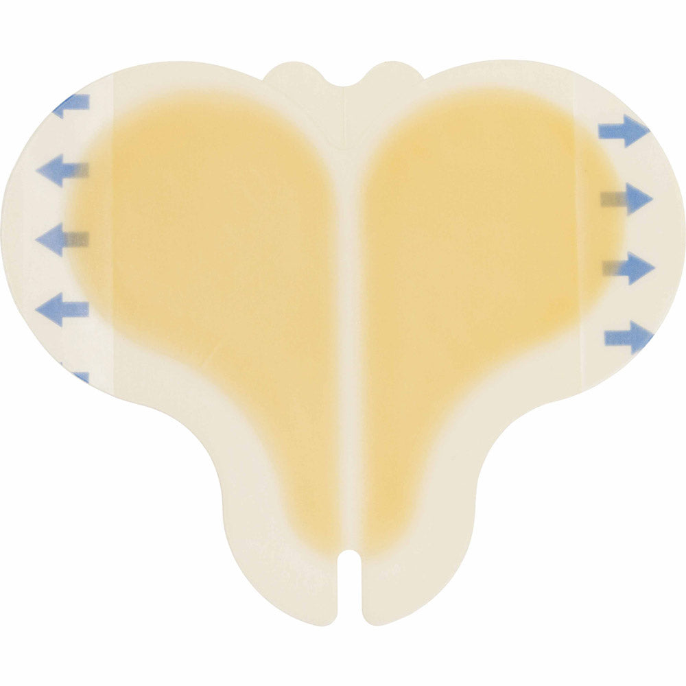 ReliaMed Hydrocolloid Dressing with Beveled Edge 6" x 7", Sacral