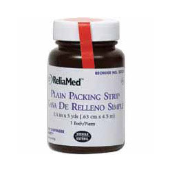 Plain Packing Strip 1-4" x 5 yds., Sterile and Latex Free