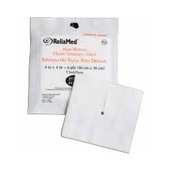 ReliaMed Tracheostomy Drainage Sponge 4" x 4", Sterile 2's