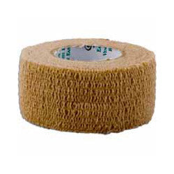 ReliaMed Cohesive Elastic Tape, Latex-Free, 1" x 5 yds., Tan