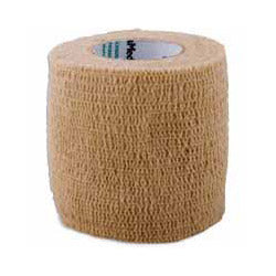 ReliaMed Cohesive (Self-Adhesive) Latex Elastic Bandage, 2" x 5 yds., Tan