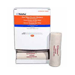 ReliaMed Easy Wrap Elastic Bandage with Velcro Closure, 6" x 4 yds.