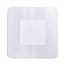 ReliaMed Composite Thin Film Dressing, 4" x 4" with 2" x 2" Pad, Sterile
