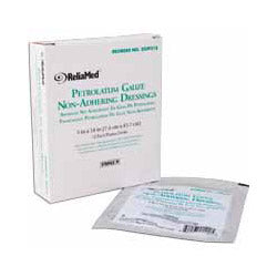 ReliaMed Impregnated Non-Adherent Petroleum Gauze, Sterile, 3" x 18", Sterile