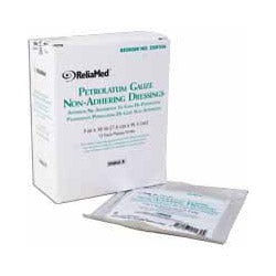 ReliaMed Impregnated Non-Adherent Petroleum Gauze 3" x 36", Sterile.