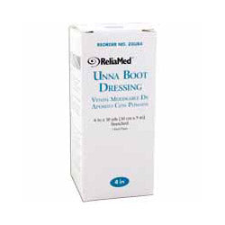 ReliaMed 4" X 10 yds. Unna Boot Dressing, Non-sterile