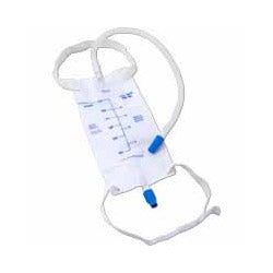 ReliaMed Leg Drainage Bag with Twist Valve, 18"Tube, Fabric, 600 mL