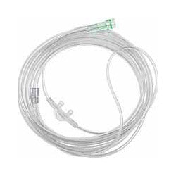 ReliaMed Nasal Cannula with 7 ft Tube, Curved and Non-Flared, Adult, Non-Sterile