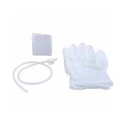 Cardinal Health Coil Packed Suction Catheter Kit with Pair of Latex-Free Gloves, 10 Fr, Sterile