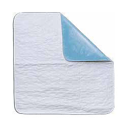 Cardinal Health Essentials 18" x 18" Reusable Wheelchair Pad, Ibex Quilted with PVC Backing