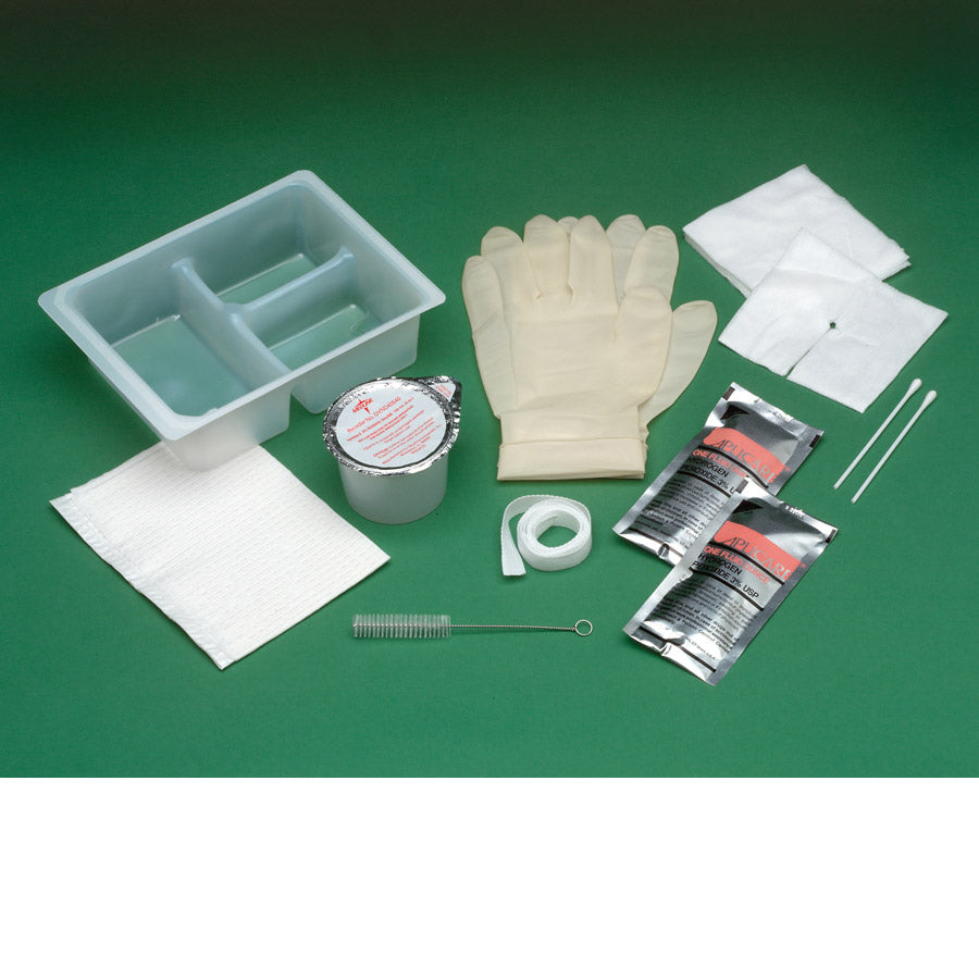 Tray Trach Saline Peroxide