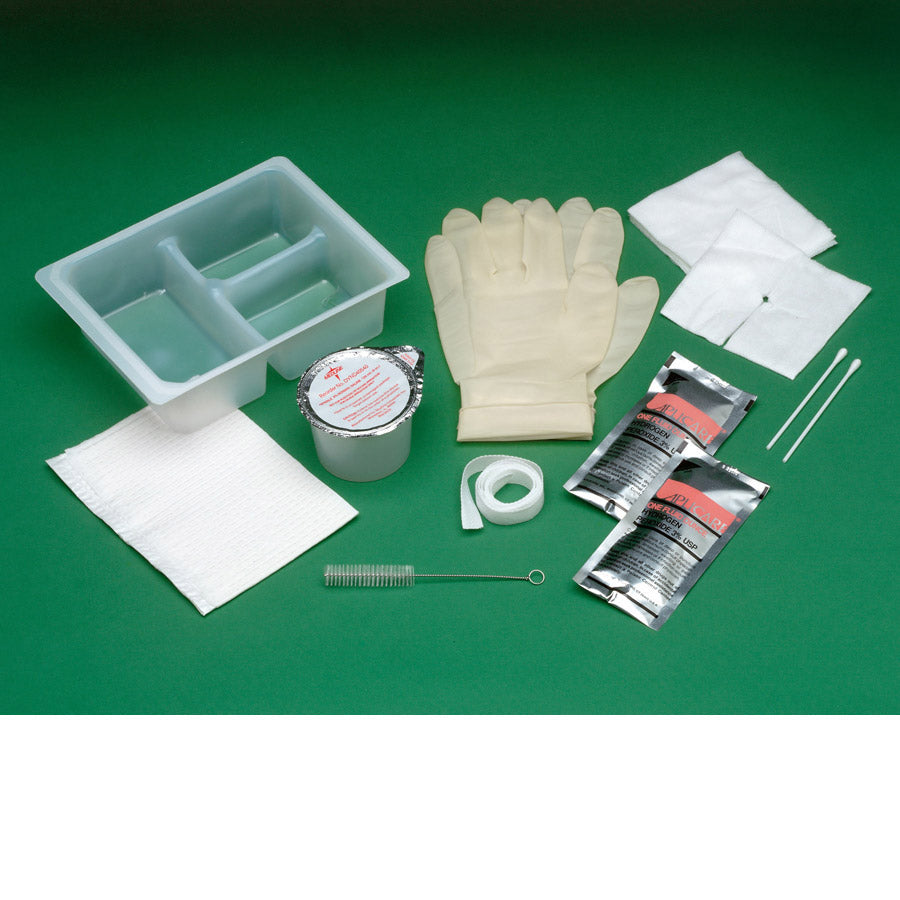 Tray Trach 14 Fr Catheter Saline Pipe Cleaner