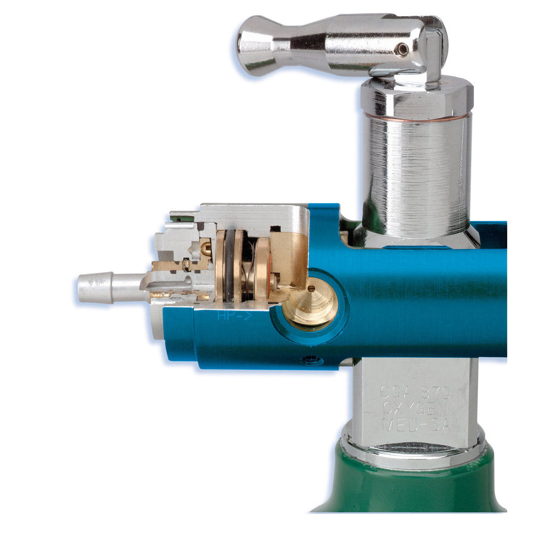 Regulator Oxygen Mini 0-15 Lpm