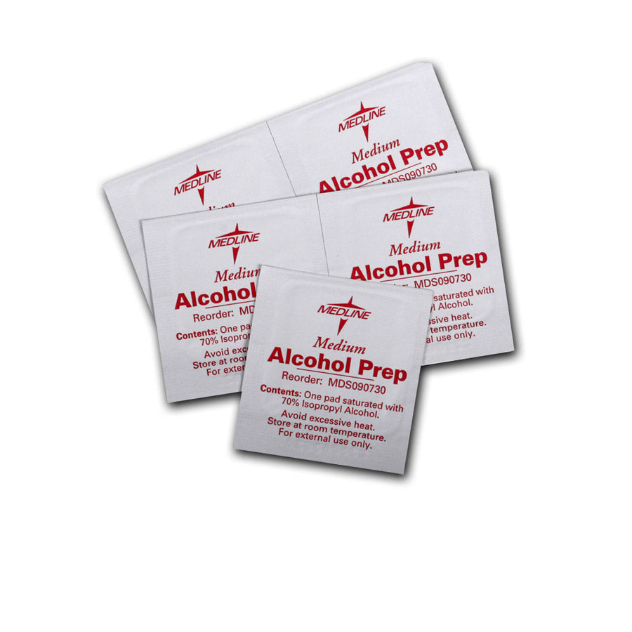 Pad Prep Alcohol Large 2-Ply Sterile