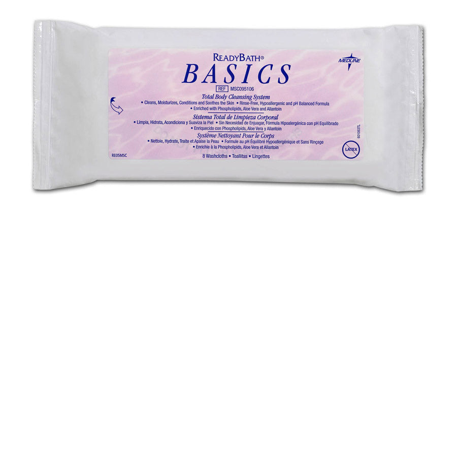 Cloth Readybath Basics Scented 8-Pk