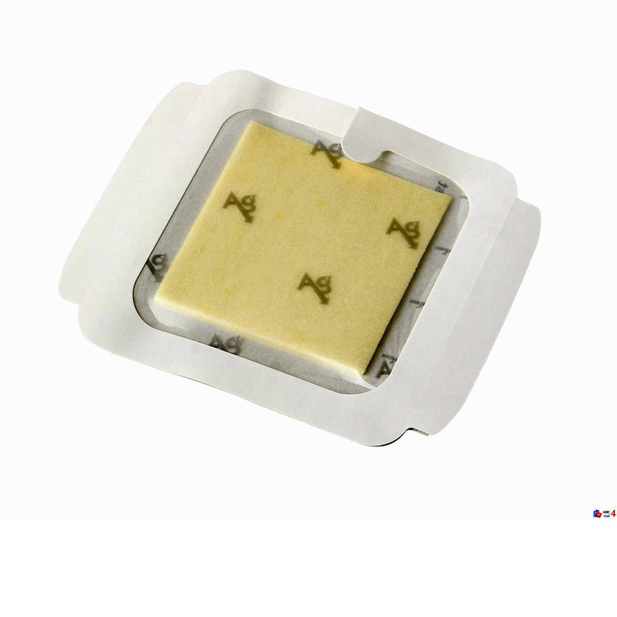 Dressing Optifoam Adhesive Ag Sacrl 6X5.5