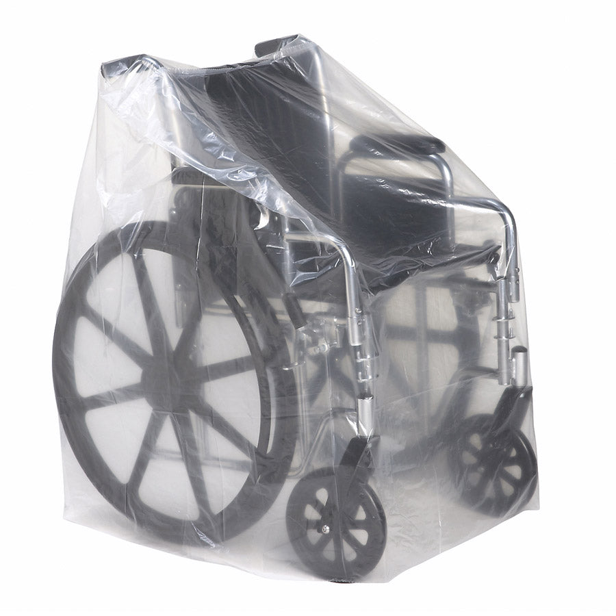 Cover Wheelchair Disposable Clear 30X20X45 1Mil