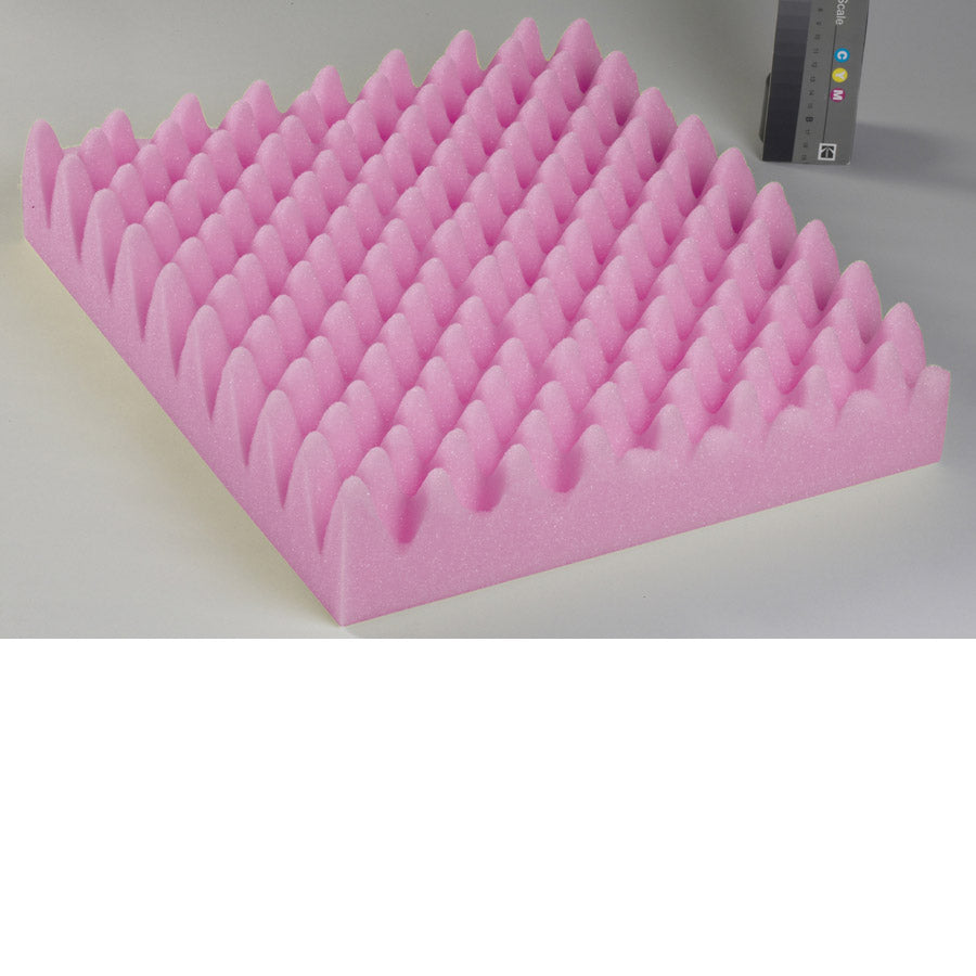 Convoluted Wheelchair Cushion Egg Crate Gel-Foam Non Slip