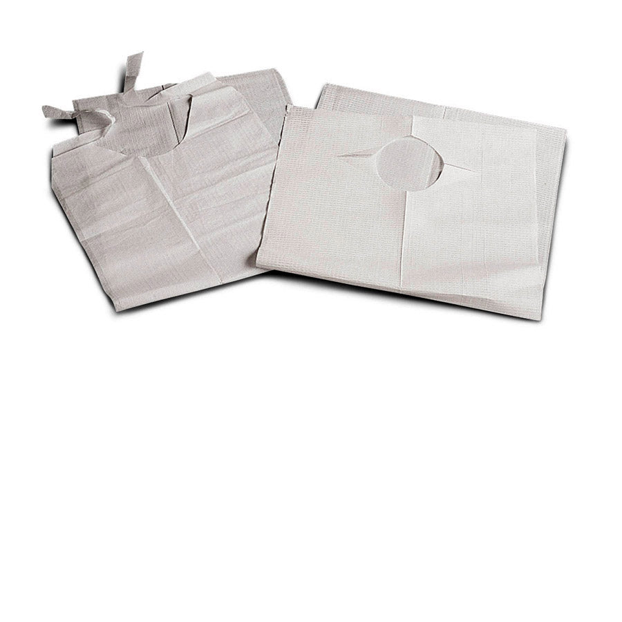Bib Tissue-Poly Slip-On 19X35