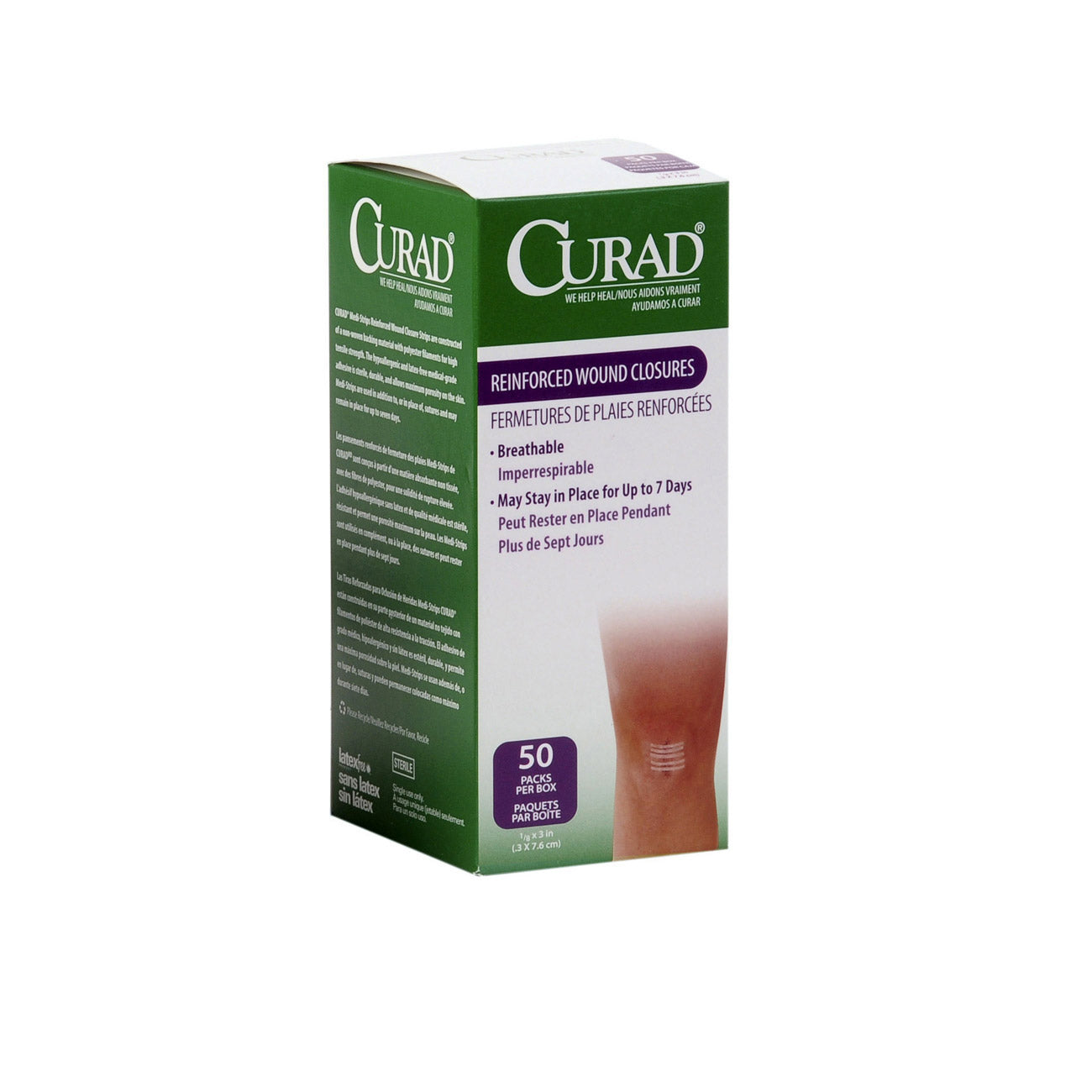 Strip Closure Wound Medi-Strip 1-8X3