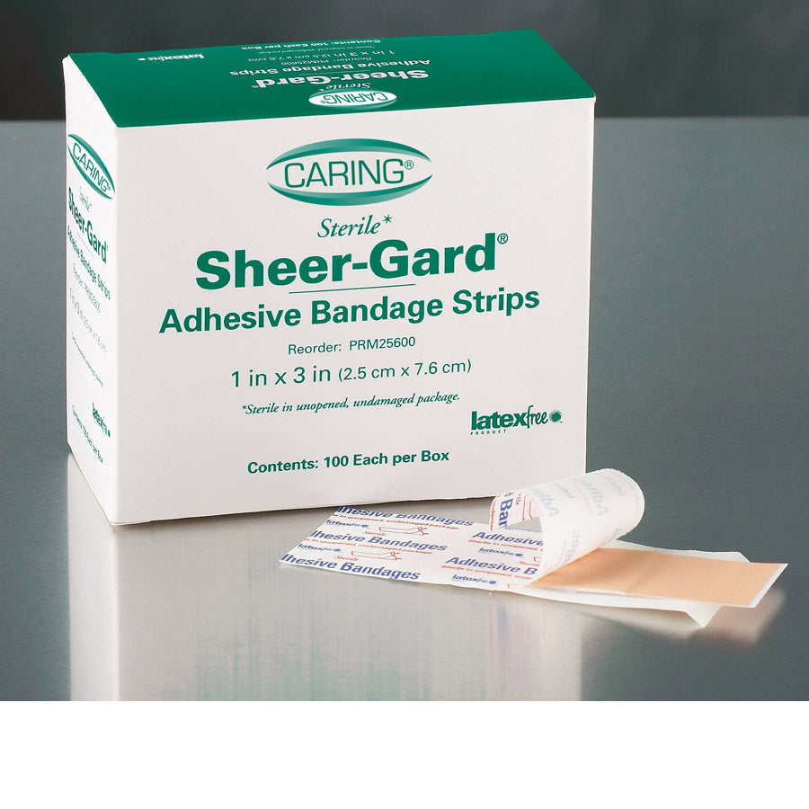 Bandage Adhesive Plastic 1X3 St Latex free
