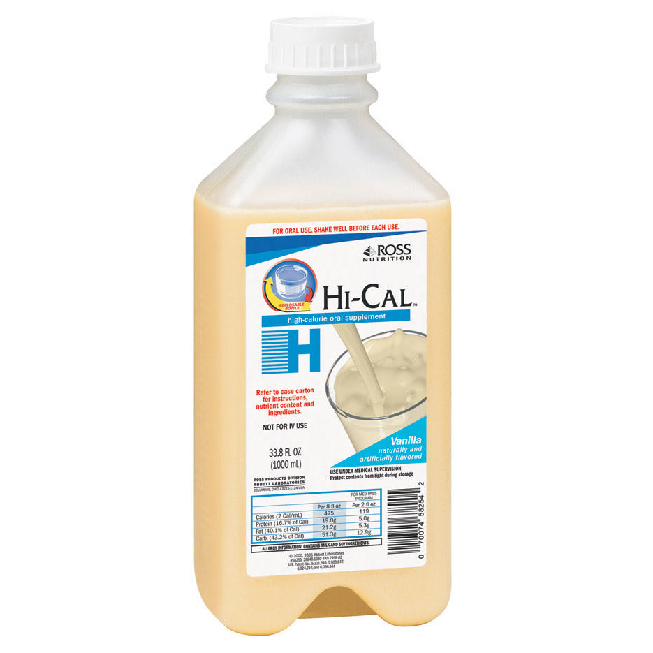 Supplement Hi-Cal 1000M L Bottle Vanilla