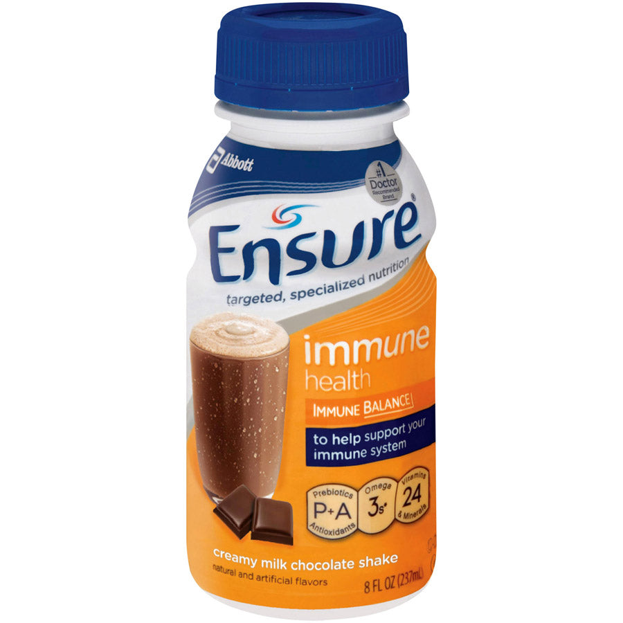 Supplement Ensure Chocolate 8 Oz Bottle
