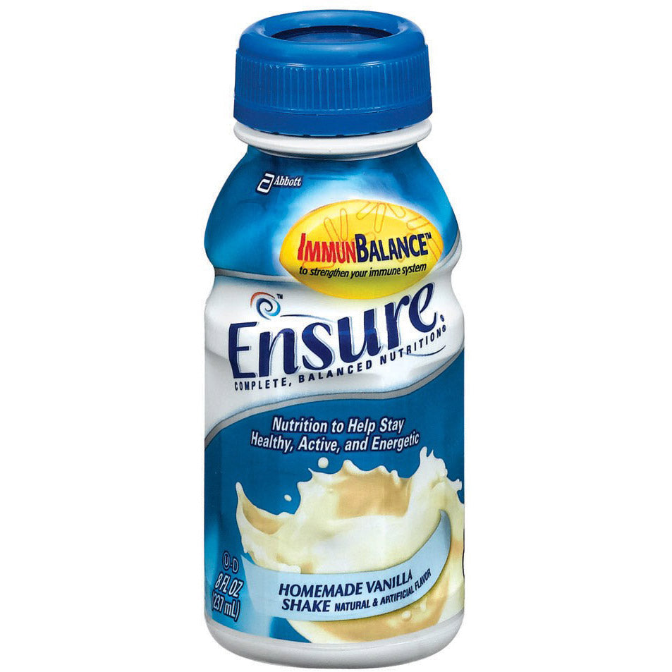 Supplement Ensure Vanilla 8 Oz Bottle