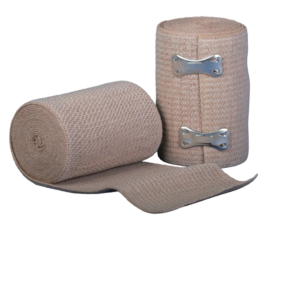 Bandage Elastic Soft-Wrap 6X5Yd Clips