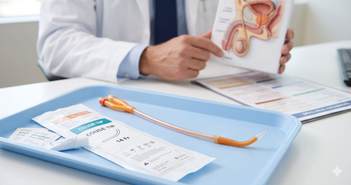 "Coude tip catheters: when a curved tip is used"