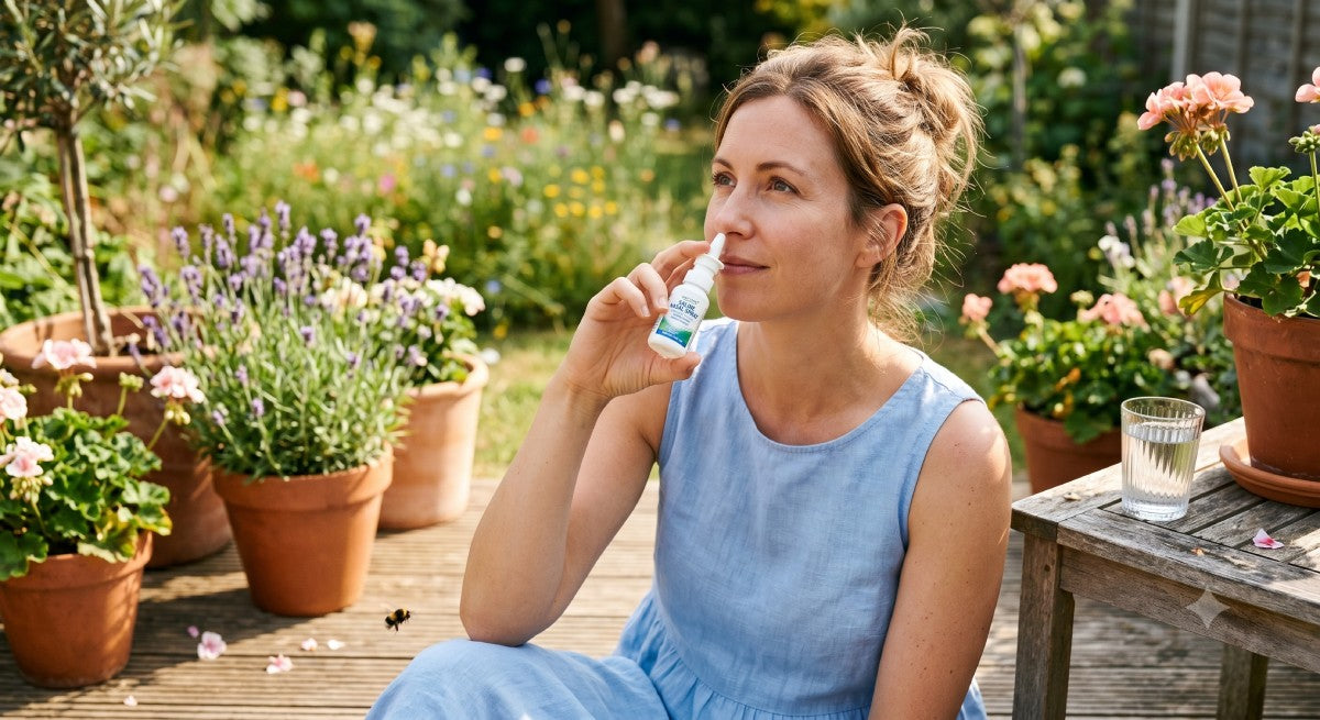 Breathe easy this summer: How saline nasal sprays help with dryness, allergies & congestion