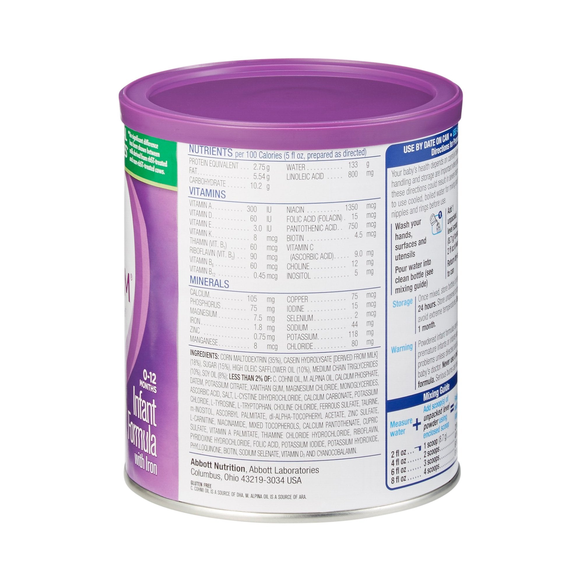Similac® Alimentum® Infant Formula 12.1 oz. Can Powder