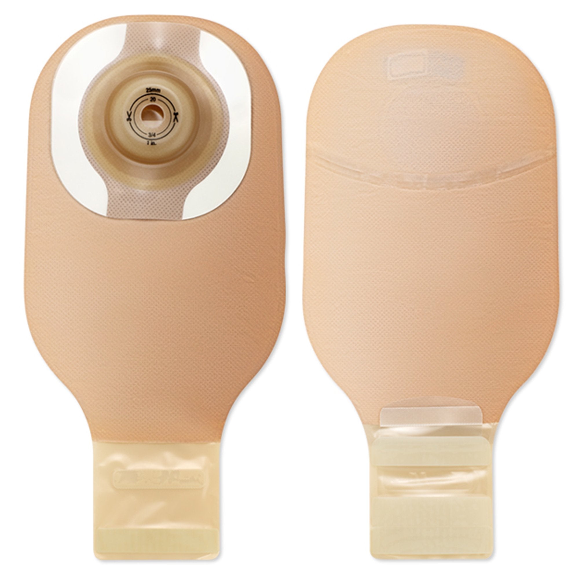 Hollister Premier™ One-Piece Drainable Pouch, Soft Convex CeraPlus™ Skin Barrier, Cut-to-Fit