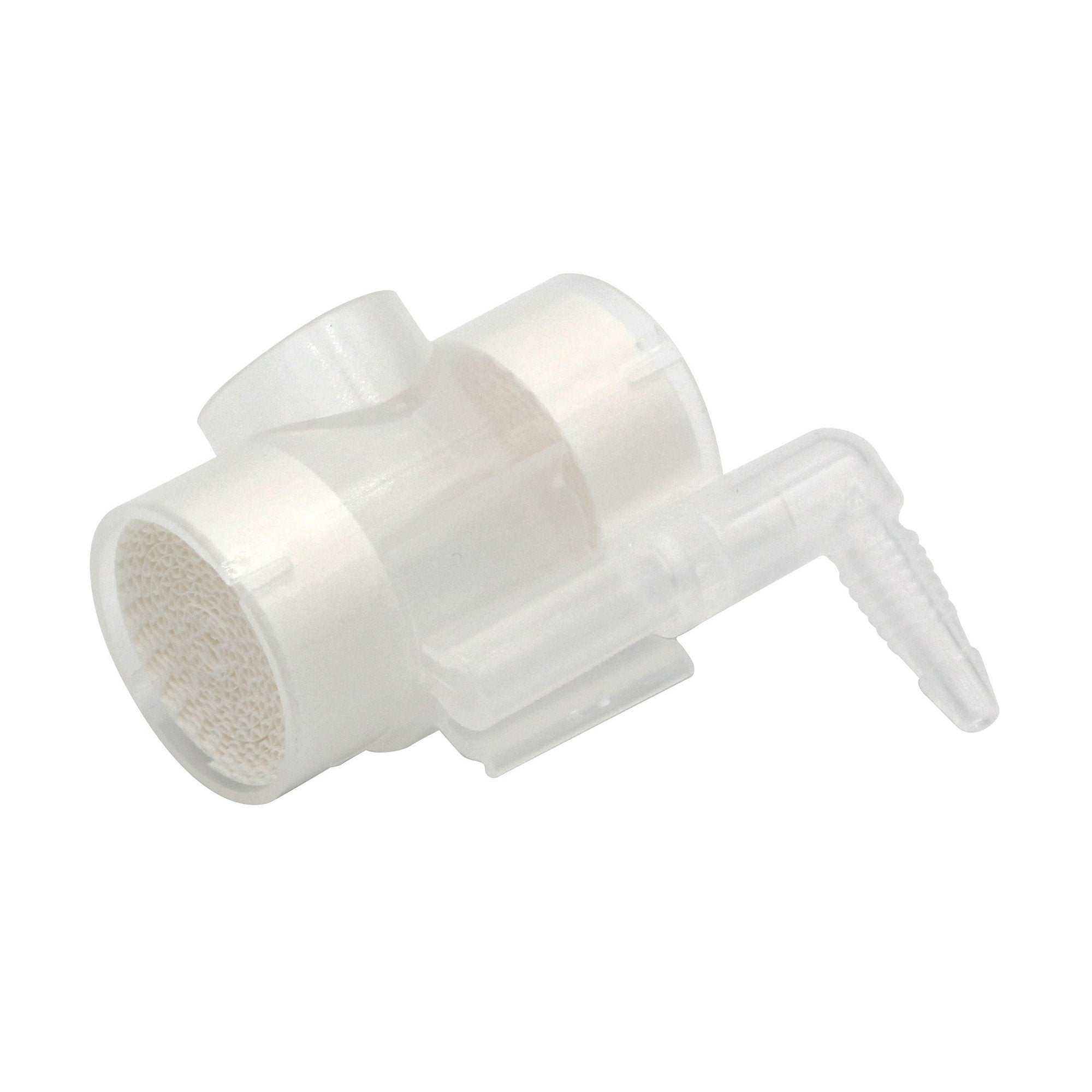 Adult Tracheal HME with Suction Port and Oxygen Port