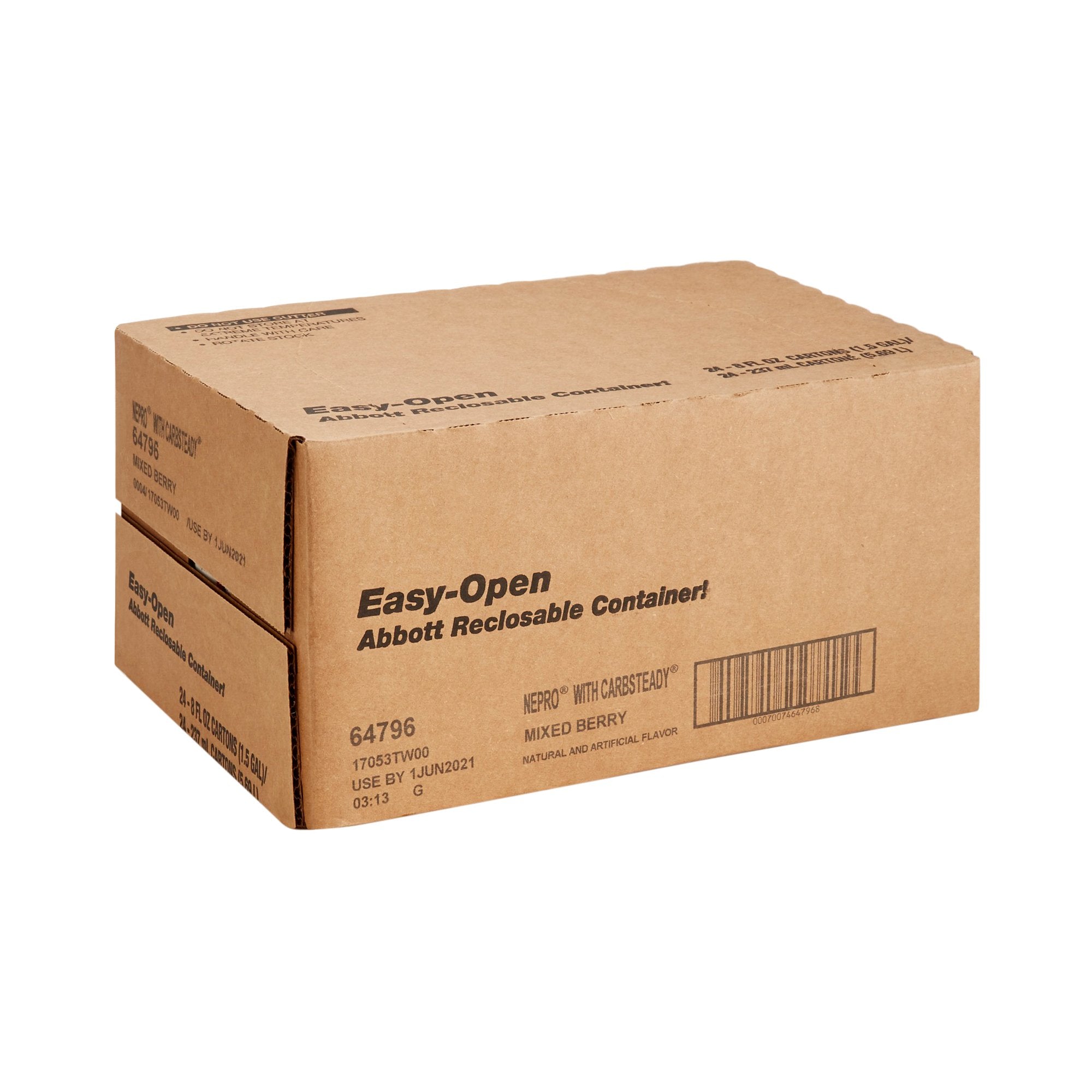 Nepro® with Carbsteady® Butter Pecan Flavor Liquid 8 oz. Reclosable Carton