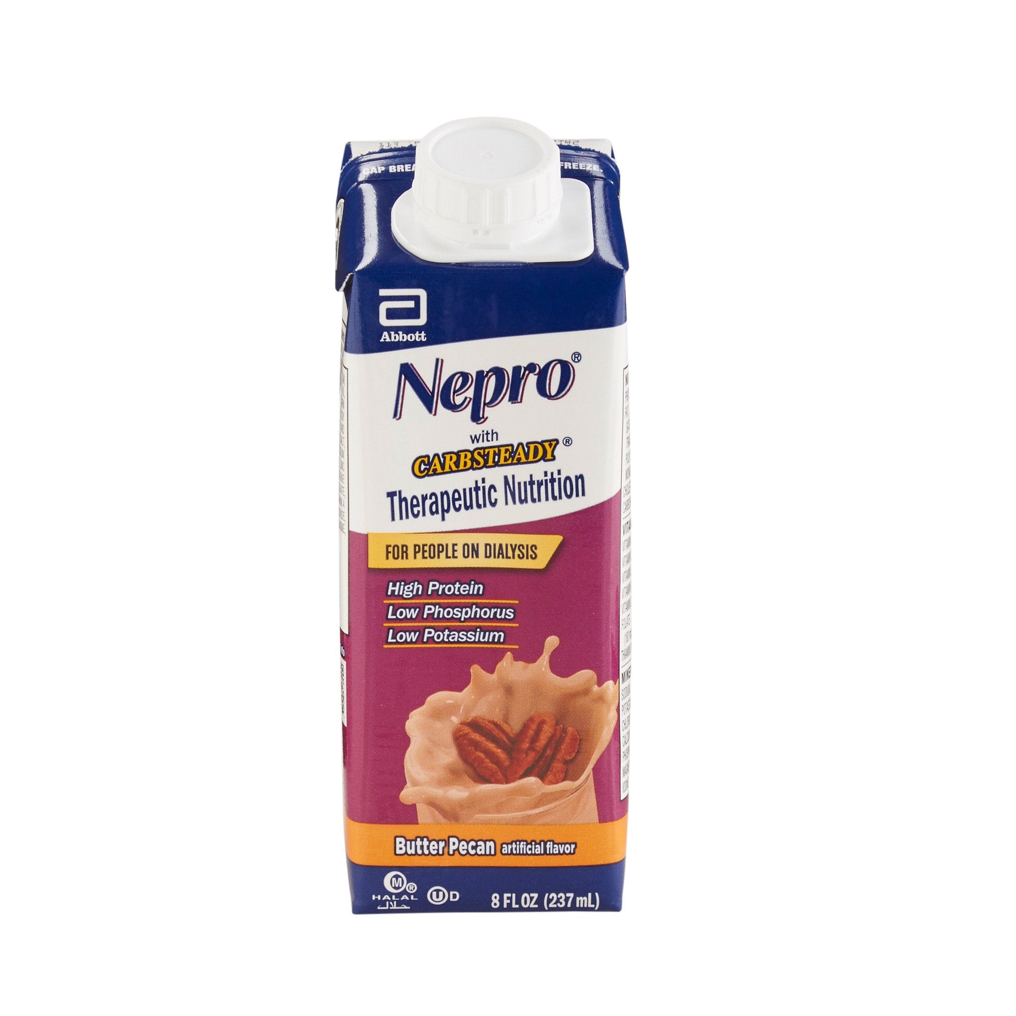 Nepro® with Carbsteady® Butter Pecan Flavor Liquid 8 oz. Reclosable Carton