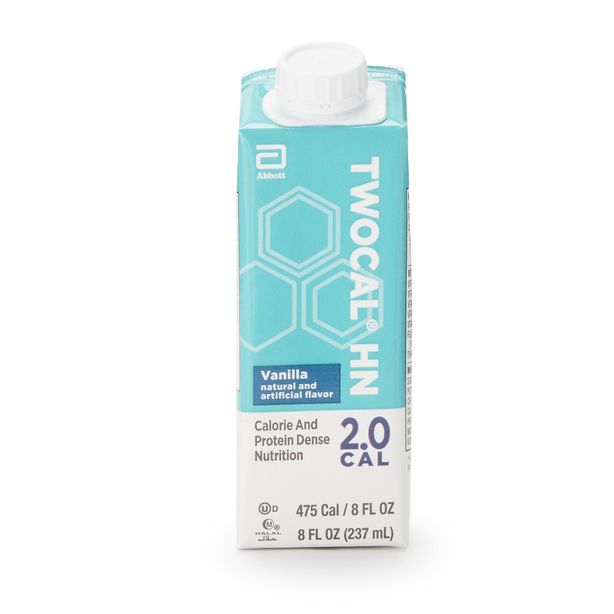 TwoCal® HN Vanilla Flavor Liquid 8 oz. Reclosable Carton
